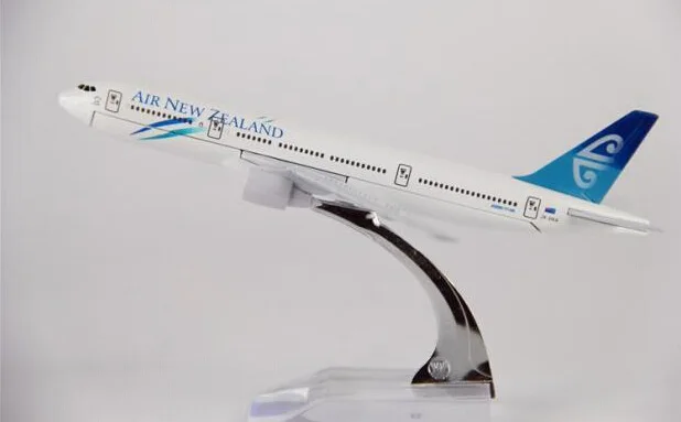 Горячая Распродажа 16 см модель самолета B747 Air Новая Зеландия металлическая для