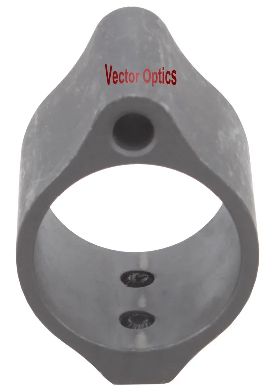 

Vector Optics Micro Low Profile Gas Block Mount .936 inch Inside Diameter Steel Matte fit AR .223 .308