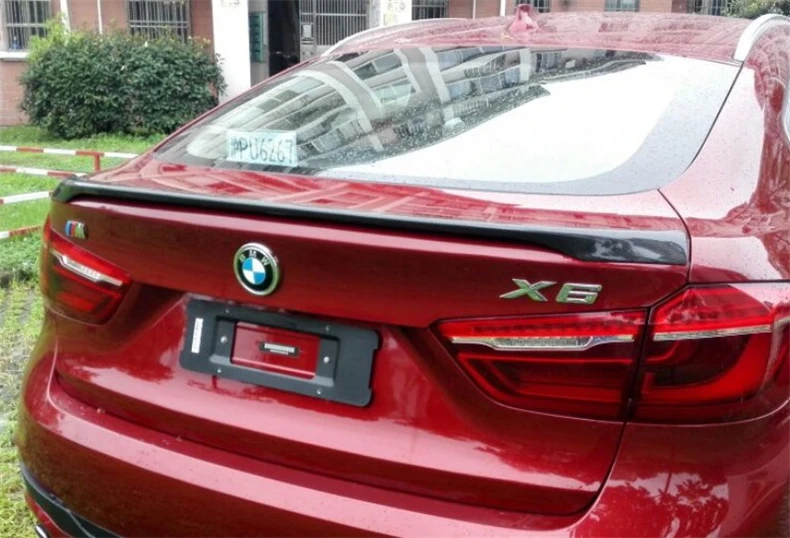 Спойлер HLONGQT из углеродного волокна для BMW X6 F16 X6M 2015.2016.2017 высококачественные