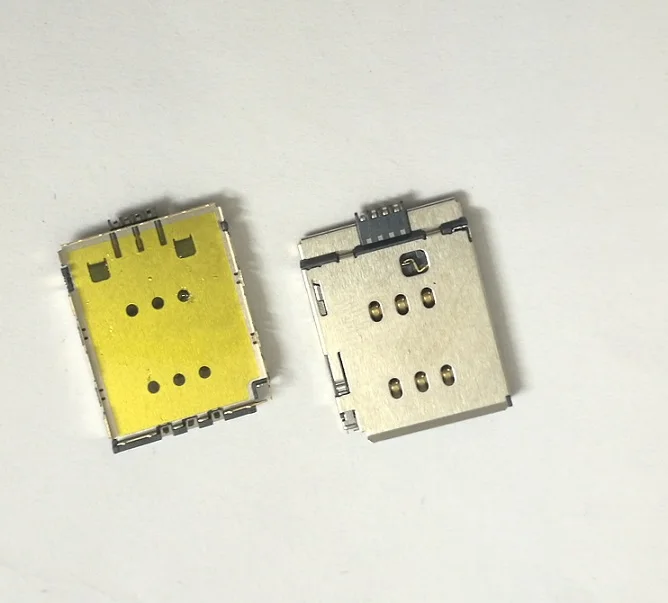 100 шт./лот оригинальный новый для iPhone x считыватель Sim-карт Разъем Держатель модуля