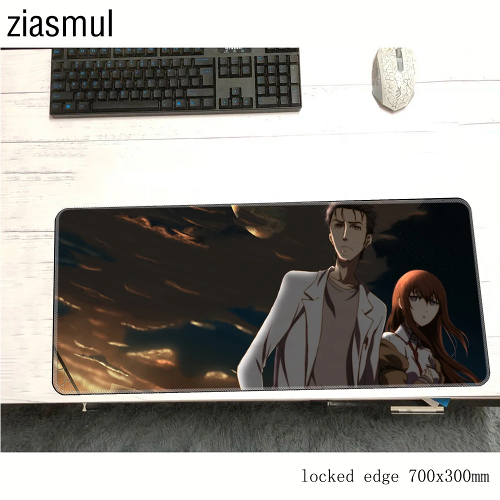 Игровой коврик для мыши steins gate 700x300x2 мм|Коврики мышей| |