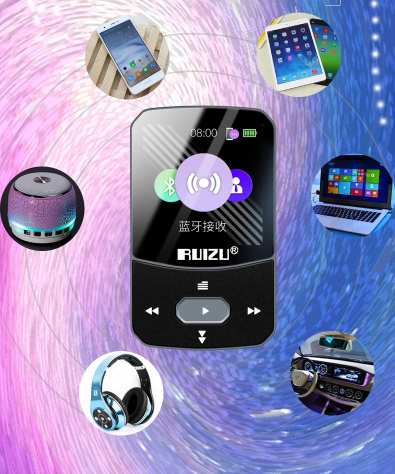 Новинка, спортивный Bluetooth X51, 4,2, MP3 плеер, клип, мини поддержка передачи и приема FM, поддержка подключения телефона