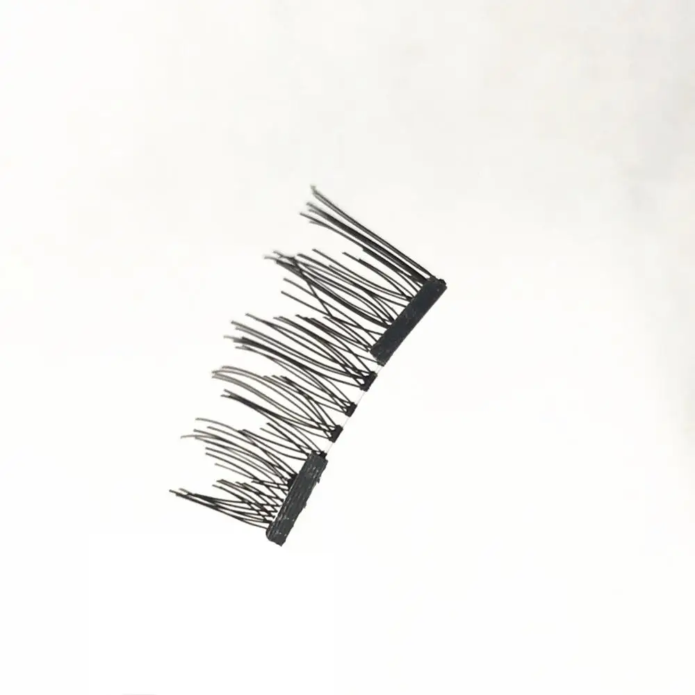 Новинка 2018 Двойные магнитные 3D ресницы для наращивания накладные на магнитах |