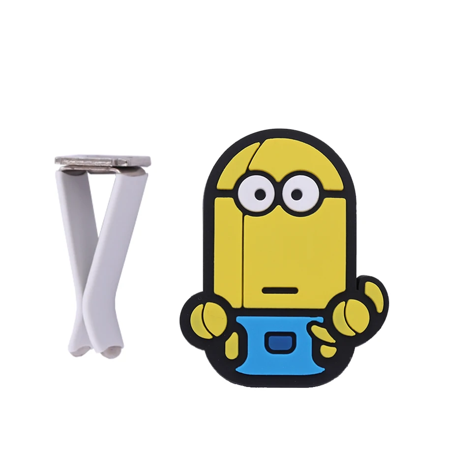 Little Yellow Man Освежитель воздуха с героями мультфильмов, Стайлинг, духи, Мстители, стиль Марвел, Звездные войны, Железный человек, авто, кондиционер, Вентиляционный Выход, зажим - Название цвета: Little Yellow Man