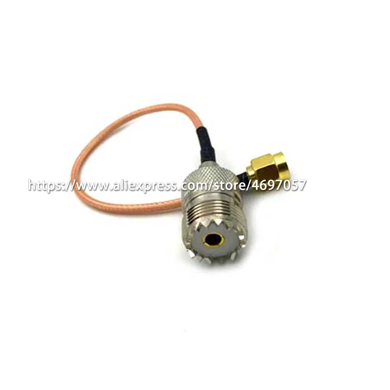 Радиочастотный кабель UHF SO239 гнездовой PL259 SMA RG316 15 см 20 см|Соединители| |