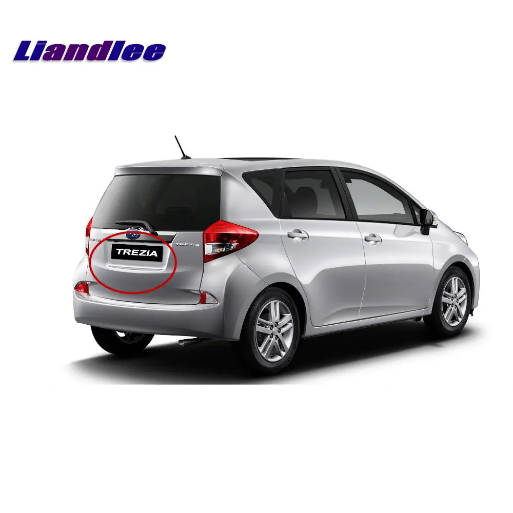 Парковочная камера заднего хода автомобиля для Subaru Trezia Toyota Ractis Verso-S 2006-2016 2009 2011