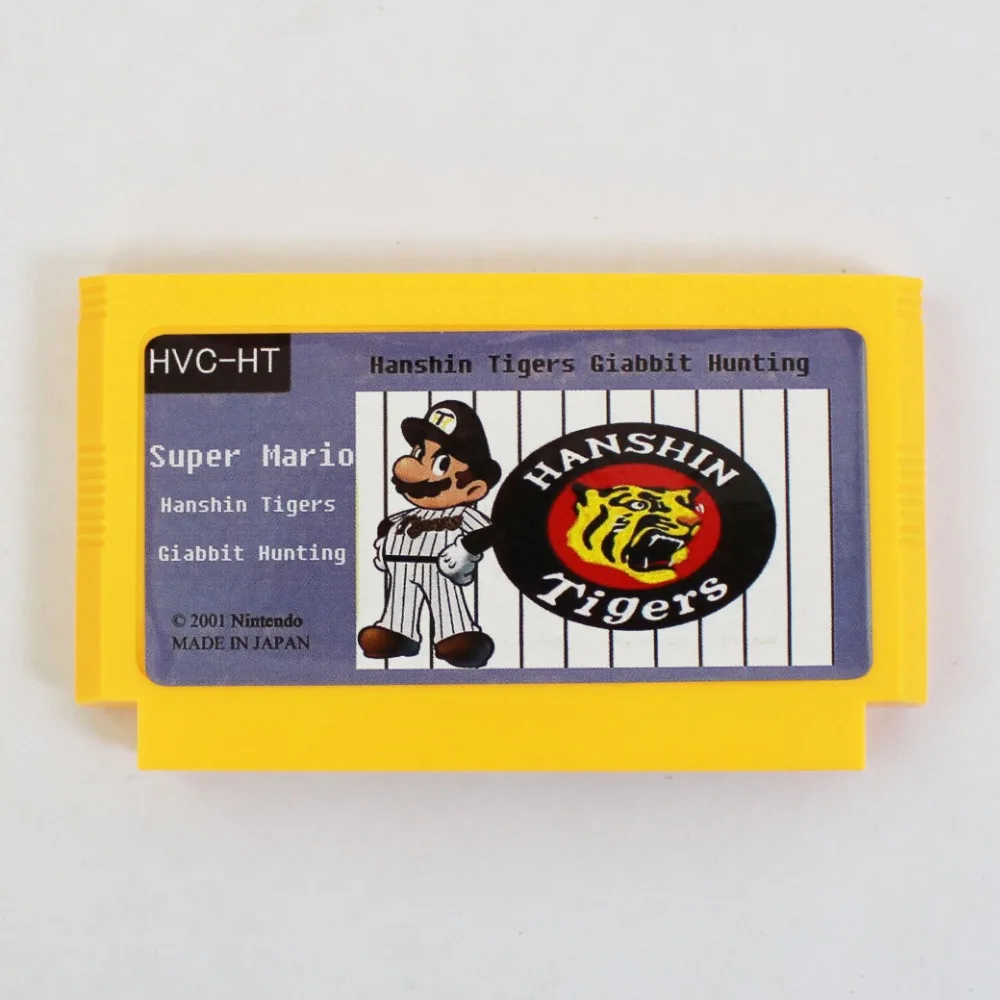 Супер Mali HanshinTiger Giabbit охотничья 60 Pin игровая карта для 8 бит Subor