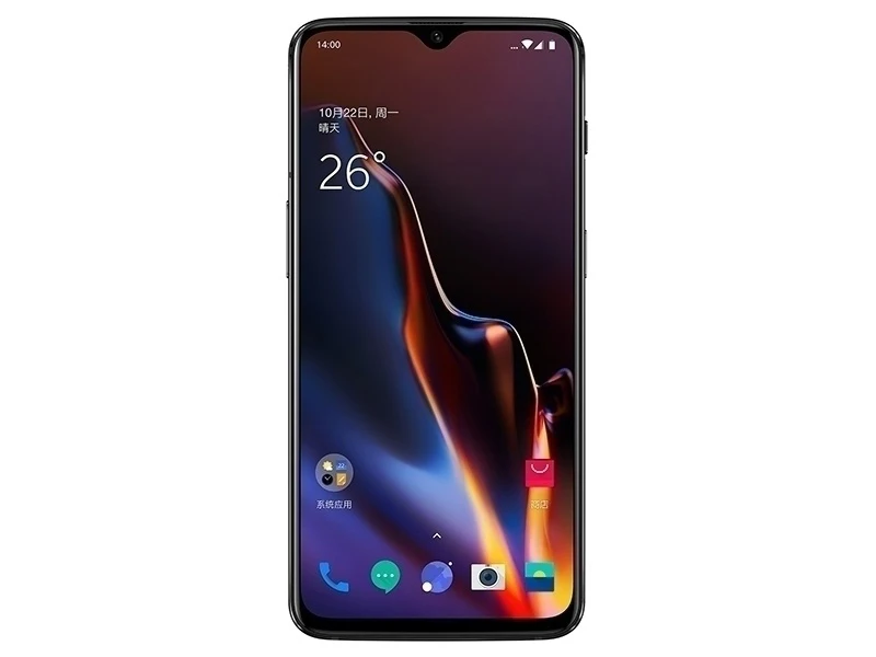 Разблокированный смартфон Oneplus 6T Android 4G LTE 6,4" 8 ГБ ОЗУ 256 Гб Две sim-карты 1080x2340 пикселей Мобильный телефон