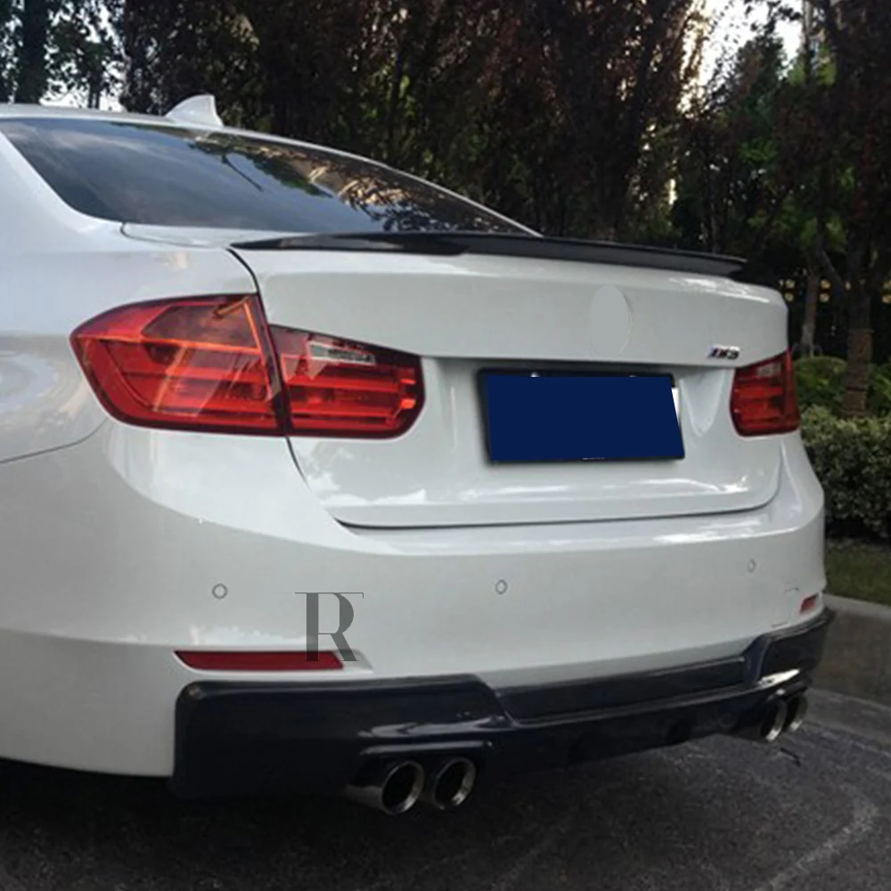 Диффузор для заднего бампера из углеродного волокна BMW F30 316 318 320 328 330 335 340