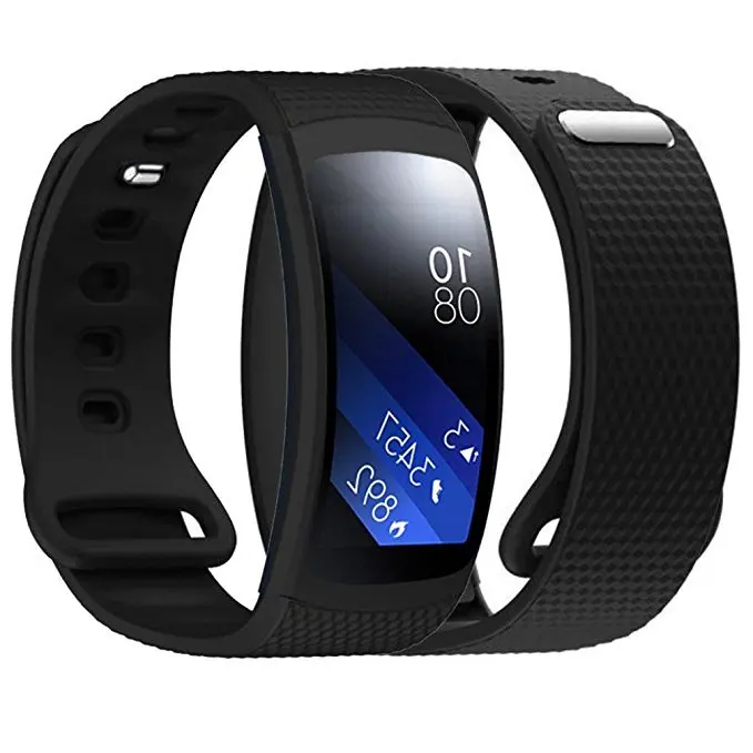 Ремешок сменный силиконовый для Samsung Galaxy Gear Fit2 спортивный браслет Fit 2 |