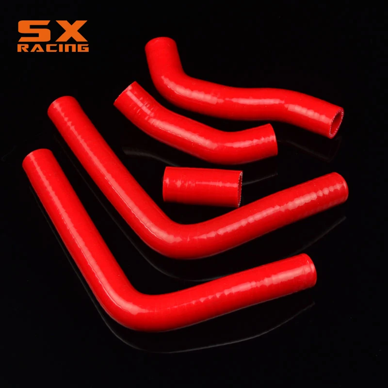 Мотоциклетная красная водопроводная труба силиконовый шланг радиатора