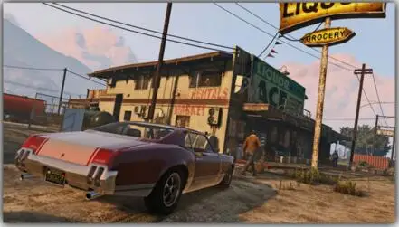 Grand Theft Auto V Книги по искусству шелка с принтом Poste настенные 12x18' 24х36 ✤x48' |