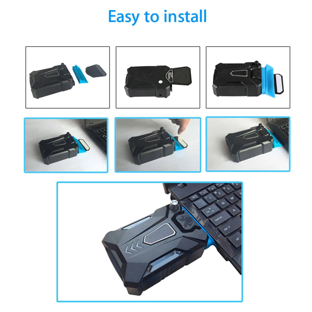 Мини Вакуумный воздухоизвлечение USB охлаждающая подставка кулер вентилятор для ноутбука ПК EM88