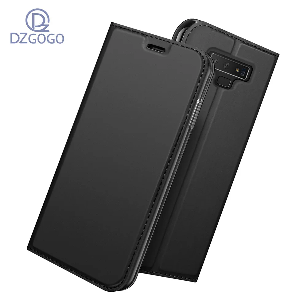 DZGOGO для samsung Galaxy Note 9 PU кожаный флип чехол для Note 9 Стенд Книга кошелек телефонные футляры Coque