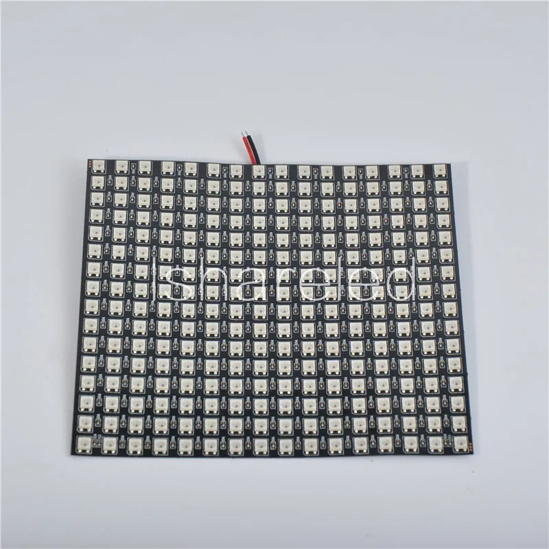 Панель жесткая WS2812B SK6812 8*8/16*16/8*32 5050 RGB 5 в постоянного тока черный белый