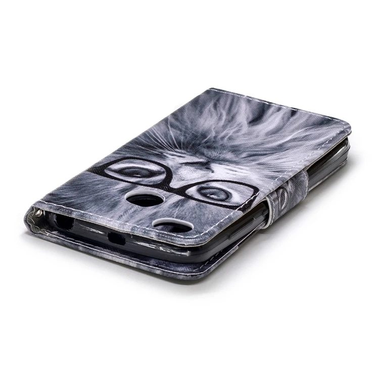 Флип-чехол-книжка для Coque Xiao mi Red mi 4X милый кот Fla mi ngo кожаный бумажник чехол для телефона для Xiaomi Redmi Note 4 4X mi 5X A1 чехол