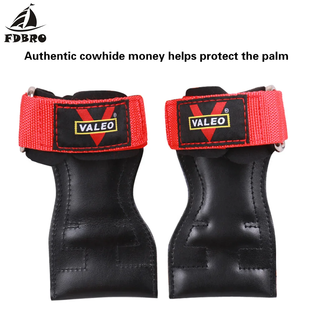 FDBRO кожаные спортивные перчатки для тяжелой атлетики тренажерного зала