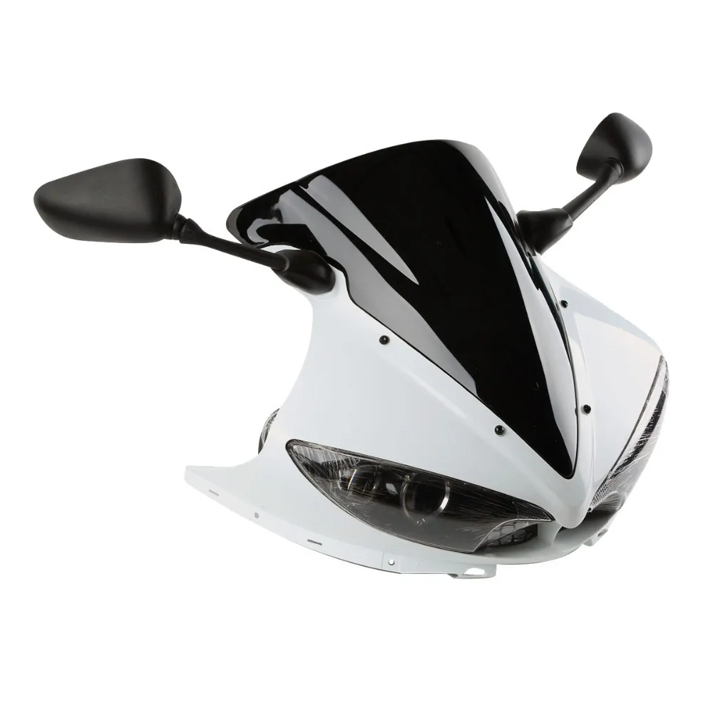 Неокрашенный ABS Верхний обтекатель клобук комбо для Yamaha YZF R6 YZFR6 2003-2005