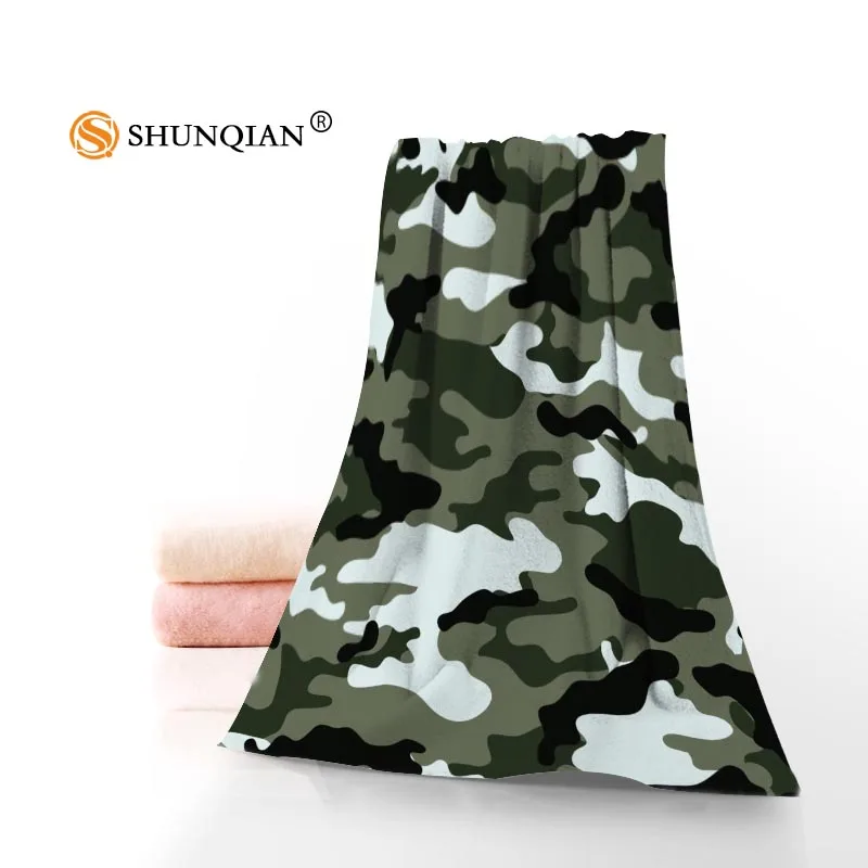 Полотенце из микрофибры с камуфляжным фоном Размеры 35x75 см и 70x140 A8.8|Другие