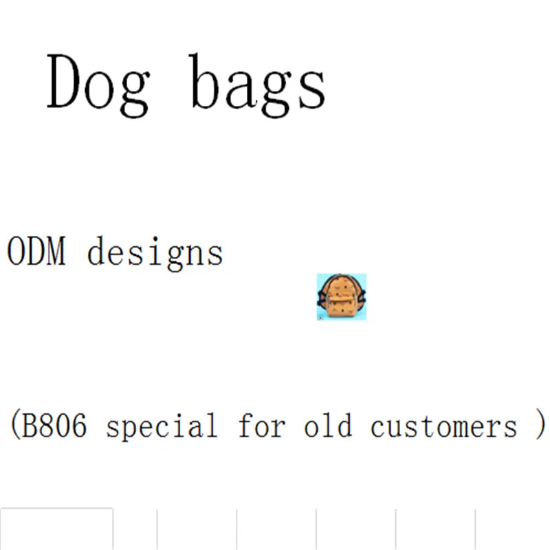 

High quality pet accessories waterproof Adjustable PU Pet Backpack Dog saddle Bag For Large Dog hiking travel B806