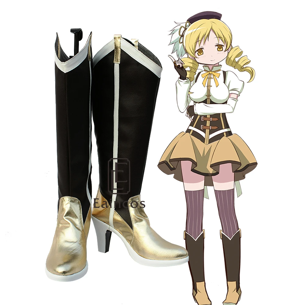 

Ботинки для косплея аниме Puella Magi Madoka Magica Tomoe Mami на заказ