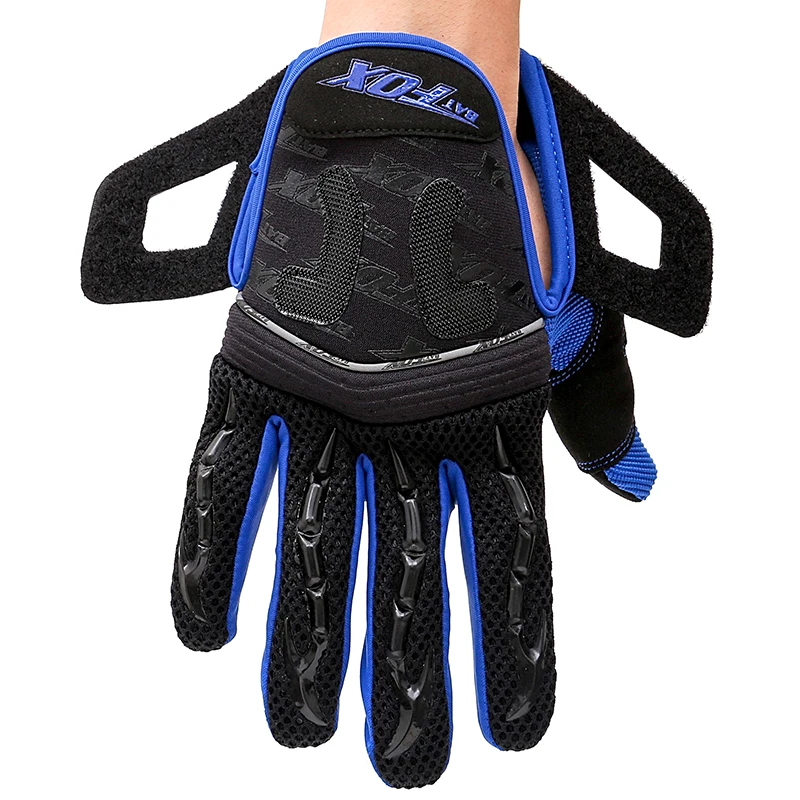 BATFOX перчатки для велоспорта мужские спортивные с полным пальцем