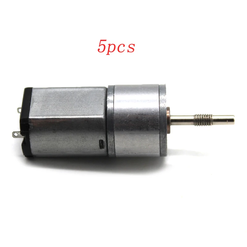 5PCS Metal Gear 030 Speed Reduce Motor 2.3mm Shaft 3-6V DC Low Gearbox s for DIY Robot Model Car/Boat Parts | Игрушки и хобби