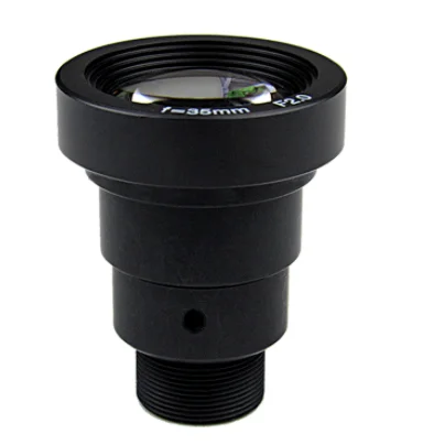 Объектив 1 3 мегапикселя 35 мм с ИК фильтром m12 Mount Aperture F2.0 для экшн камер 1/2 дюйма