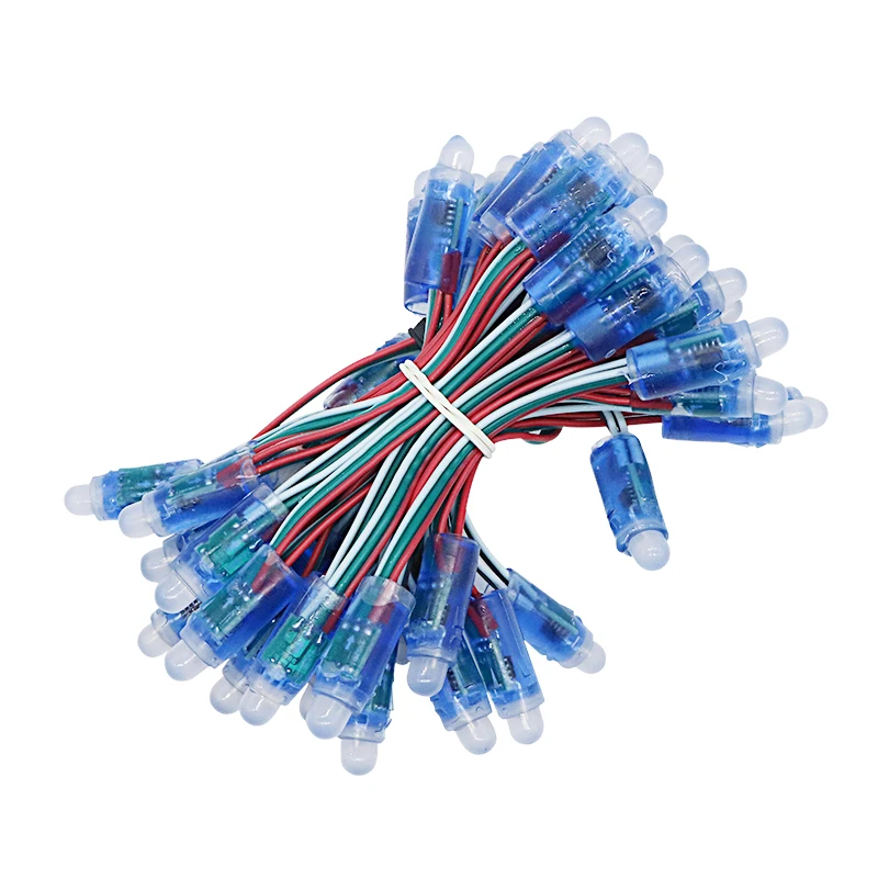 SZYOUMY Светодиодные модули 12 мм водонепроницаемый полноцветный цифровой диффузный