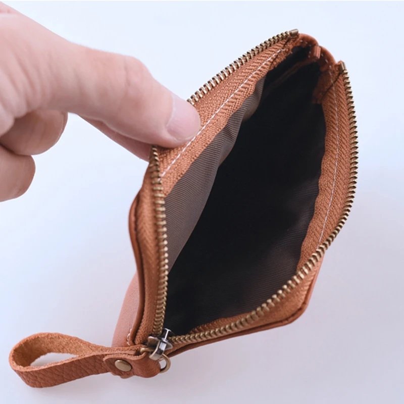 SIMLINE из натуральной кожи Для мужчин кошелек Мужчин's Винтаж ручной работы