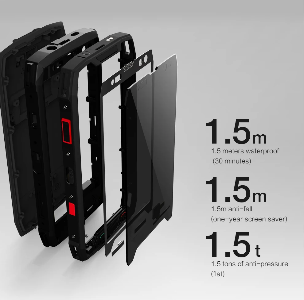 Conquest S11 прочный смартфон IP68 Водонепроницаемый 5,0 дюймов ips Android 7,0 6 Гб ram 128 ГБ rom NFC 16MP Cam мобильные телефоны