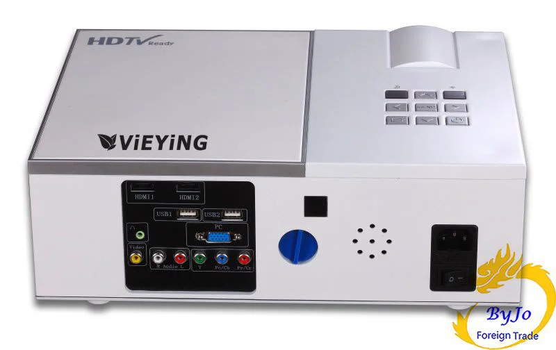 ViEYiNG LED projector HD with WIFI Mini PC Support 1920x1080 Home theater projector Android Proyector Pk led96 wifi M5 projetor