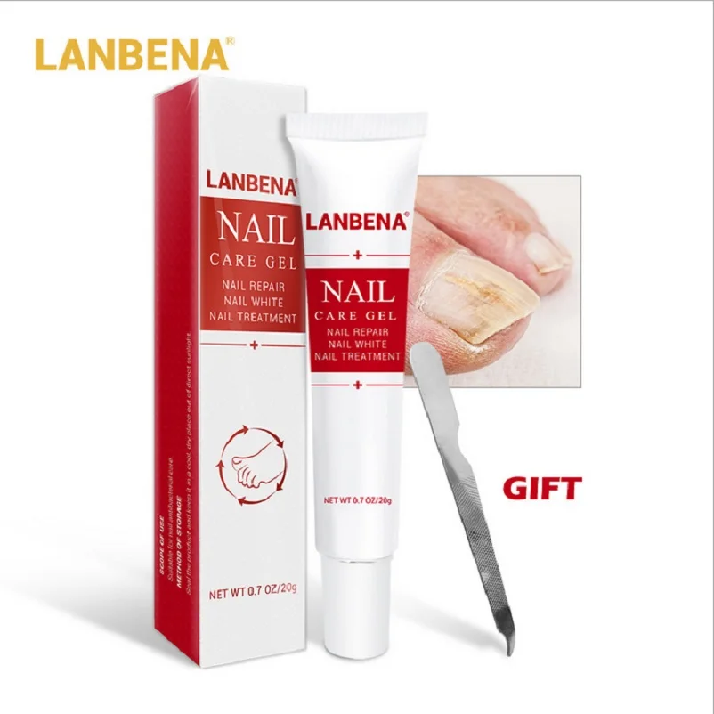 

10pcs/lot LANBENA Nail Care Gel Fungal Nail Treatment Removal Onychomycosis Nourishing Effective against nail Hand And Foot Care