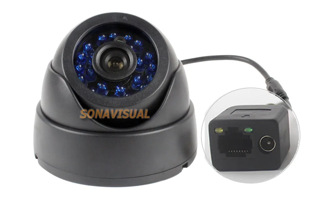 Full HD 16 канала NVR система P2P ONVIF шт. купол 1.0MP IP камера 720 P крытый ночного видения + H.264