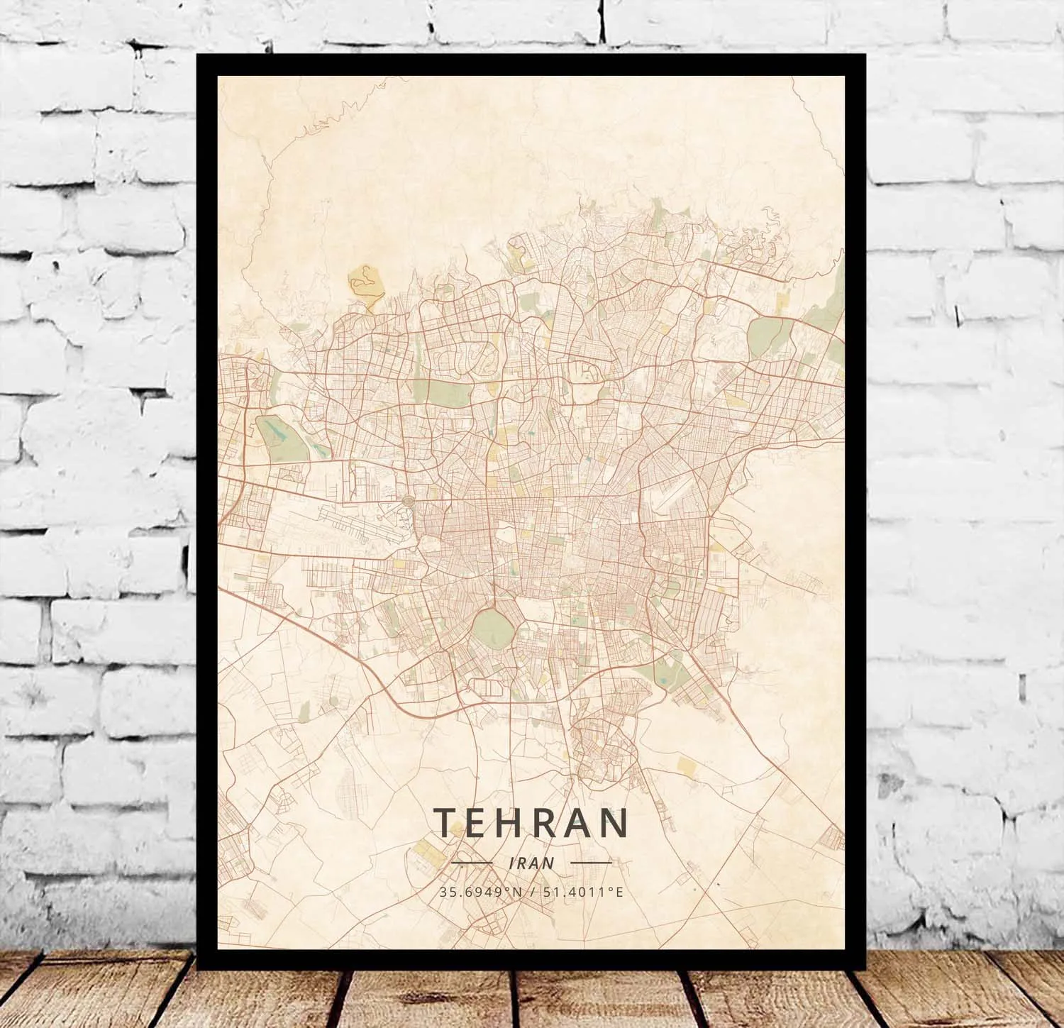 Tehran Iran Poster | Painting &amp Calligraphy