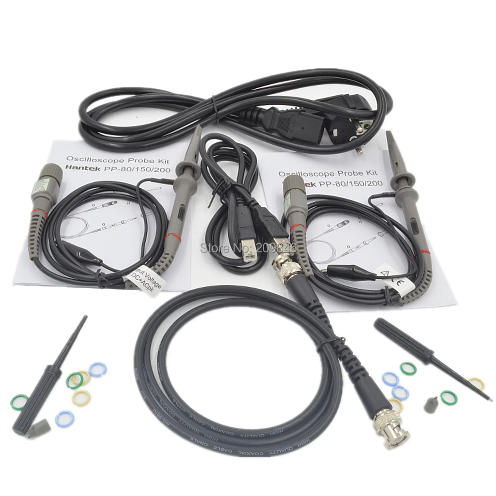 Hantek DSO4202C 2 канальный цифровой осциллограф 1 канал произвольный/функция генератор