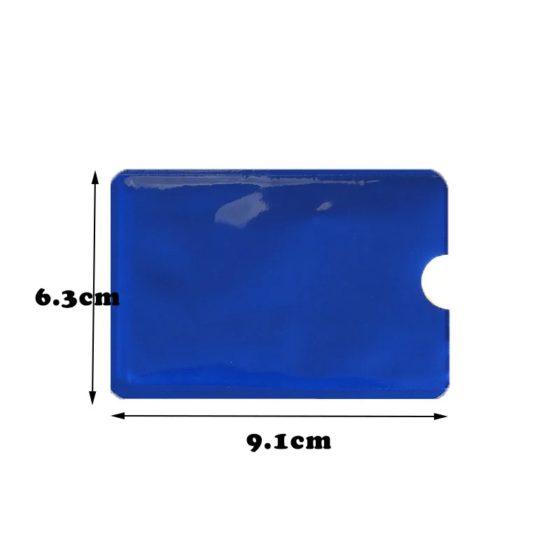 Чехол с защитой от сканирования цветной 10 шт./компл. RFID Блокировка цветная сумка