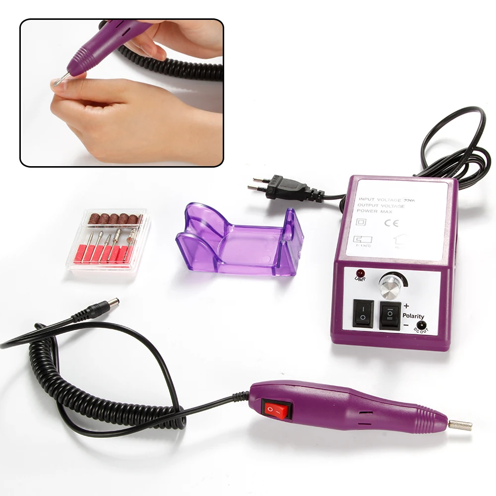 

20000 RPM Electric Manicure Milling Machine Nail Drill Bits Manicure Pedicure Cuticle Acrylic Gel Remover Polish Tool Nail Art
