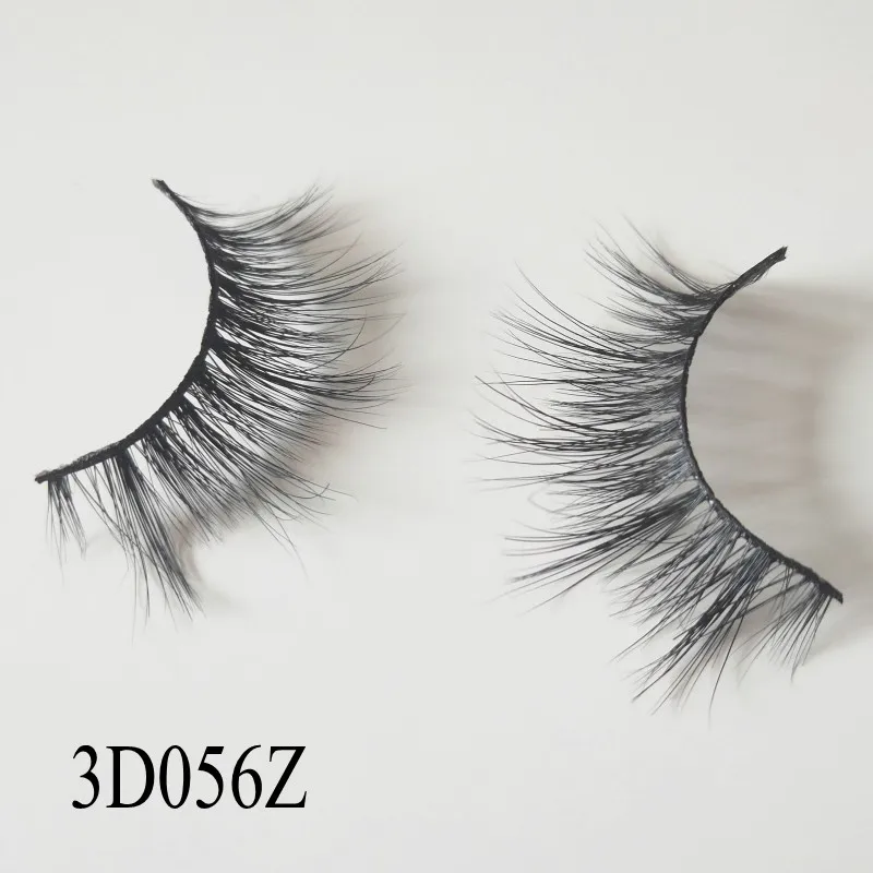 50 пар норковых ресниц в США Натуральные Искусственные ресницы ручной работы