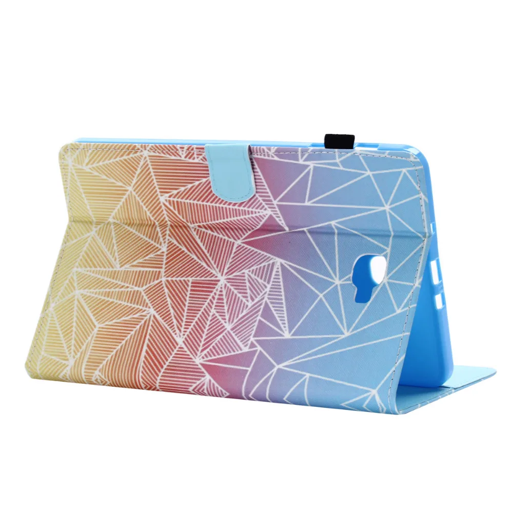 Магнитный умный флип чехол с подставкой для сна кожаный Samsung Galaxy Tab A 10 1 T580 T585 SM T585C