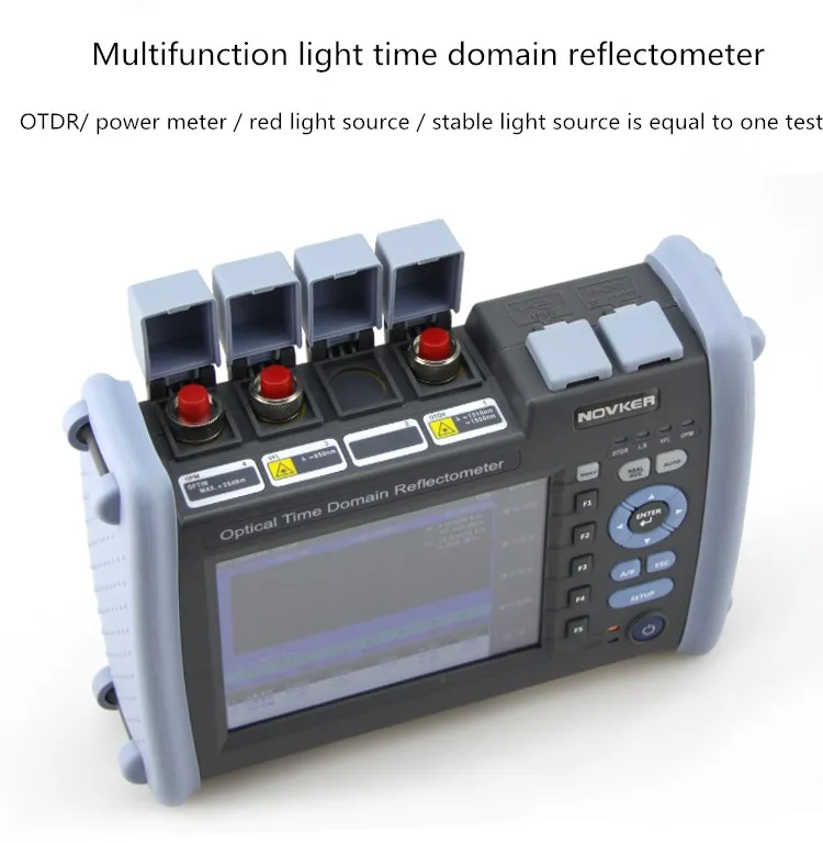 NK6000 волоконно оптический OTDR 850/1300nm 26/28dB Оптический измеритель коэффициента