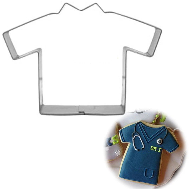 Футбольная Футболка металлический резак для марок кондитерские изделия форма