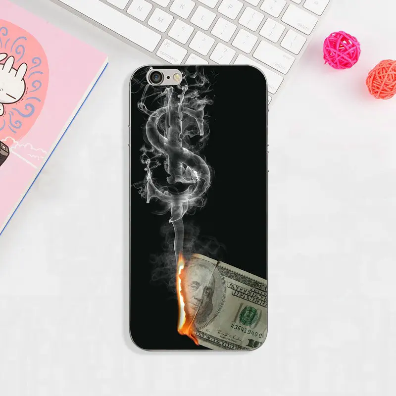 Мягкие силиконовые чехлы для мобильных телефонов из ТПУ сумки iPhone 8 7 6 6S Plus X 10 5 5S SE