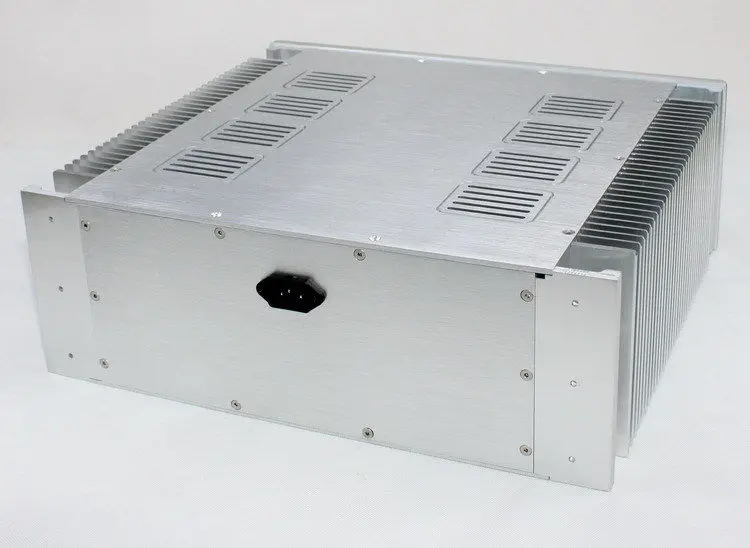 WA85 алюминиевый корпус корпуса чехол для усилителя звука 392x435x155mm|chassis enclosure|aluminium