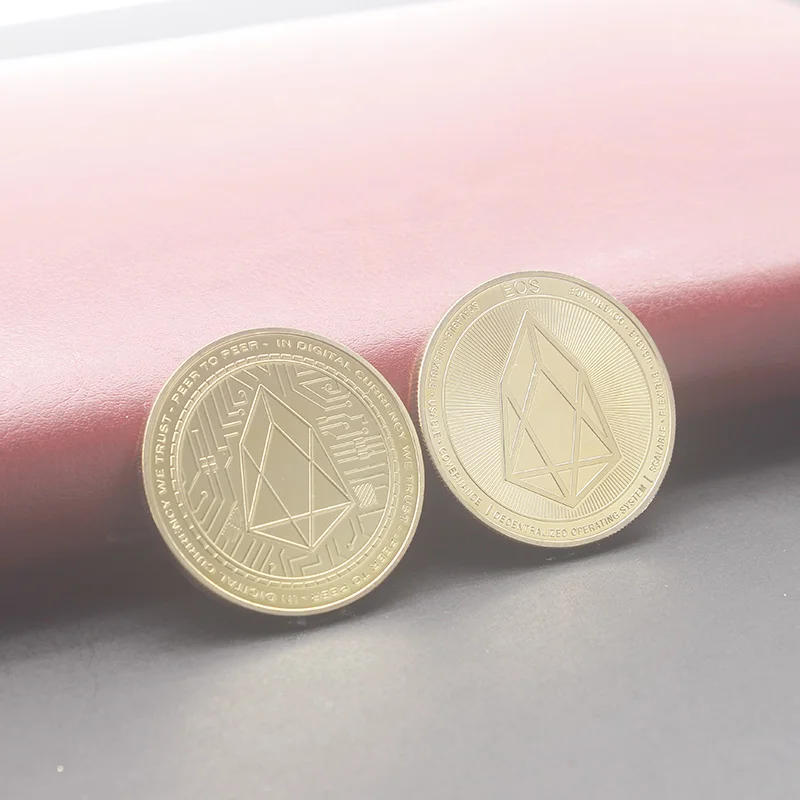 Дропшиппинг монеты иностранных валют Monreo эфириум Lite Dash Ripple Eos Coin 6 видов памятных