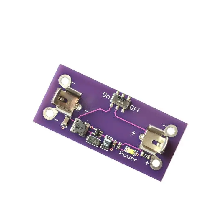 5 шт./партия LilyPad модуль питания AAA батарея Шаг до В конвертер для Arduino|battery pack