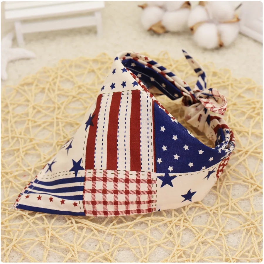 Baby Feeding Bandana Bibs Cotton Cartoon Print Boys Girls Stuff Drool Saliva Towel Newborn Burp Cloths Things | Детская одежда и