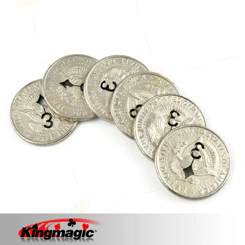 Праздничные продажи брендовые монеты (половина доллара) волшебные реквизит