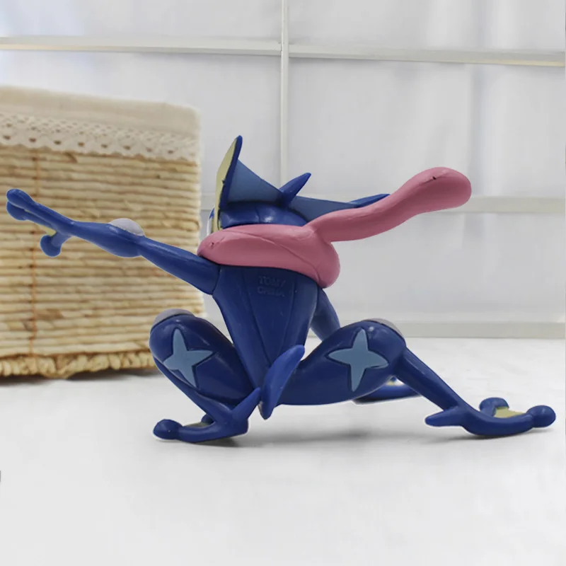 Аниме мультфильм Greninja ПВХ Фигурки игрушки Детская Коллекция Модель игрушки подарок 3-5 см