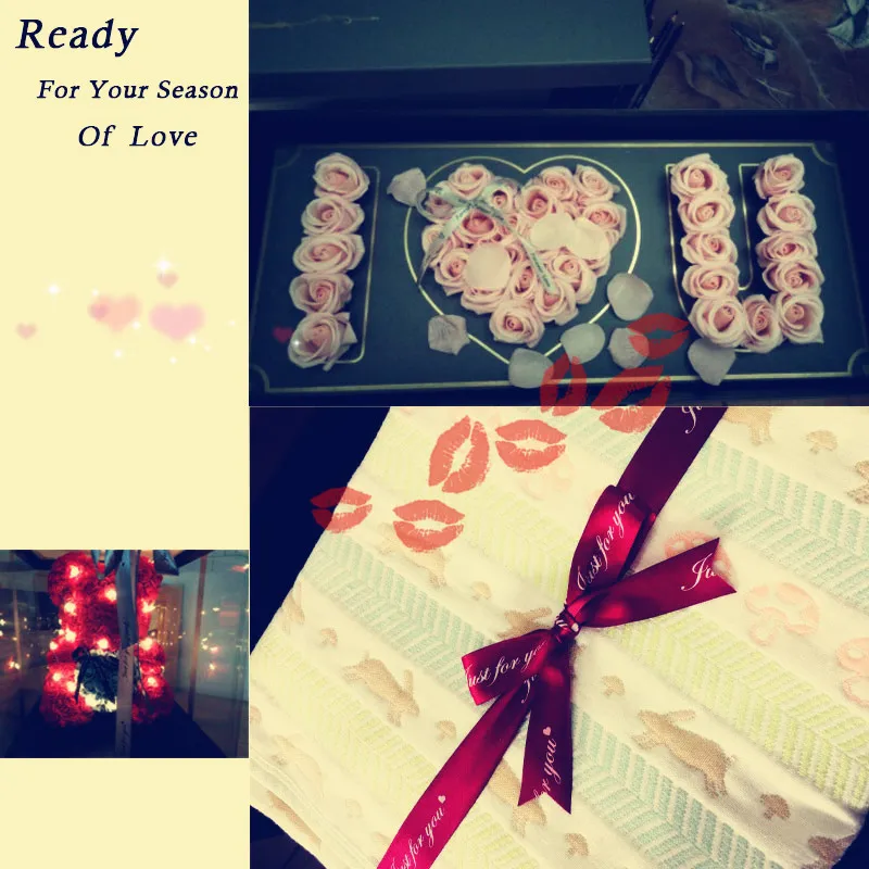 

45m/lot 2.5cm Letter Satin Ribbons Hair Bow/Party/Birthday Flower DIY Trim Sewing Ribbon Handcraft Decoration Materials LX788